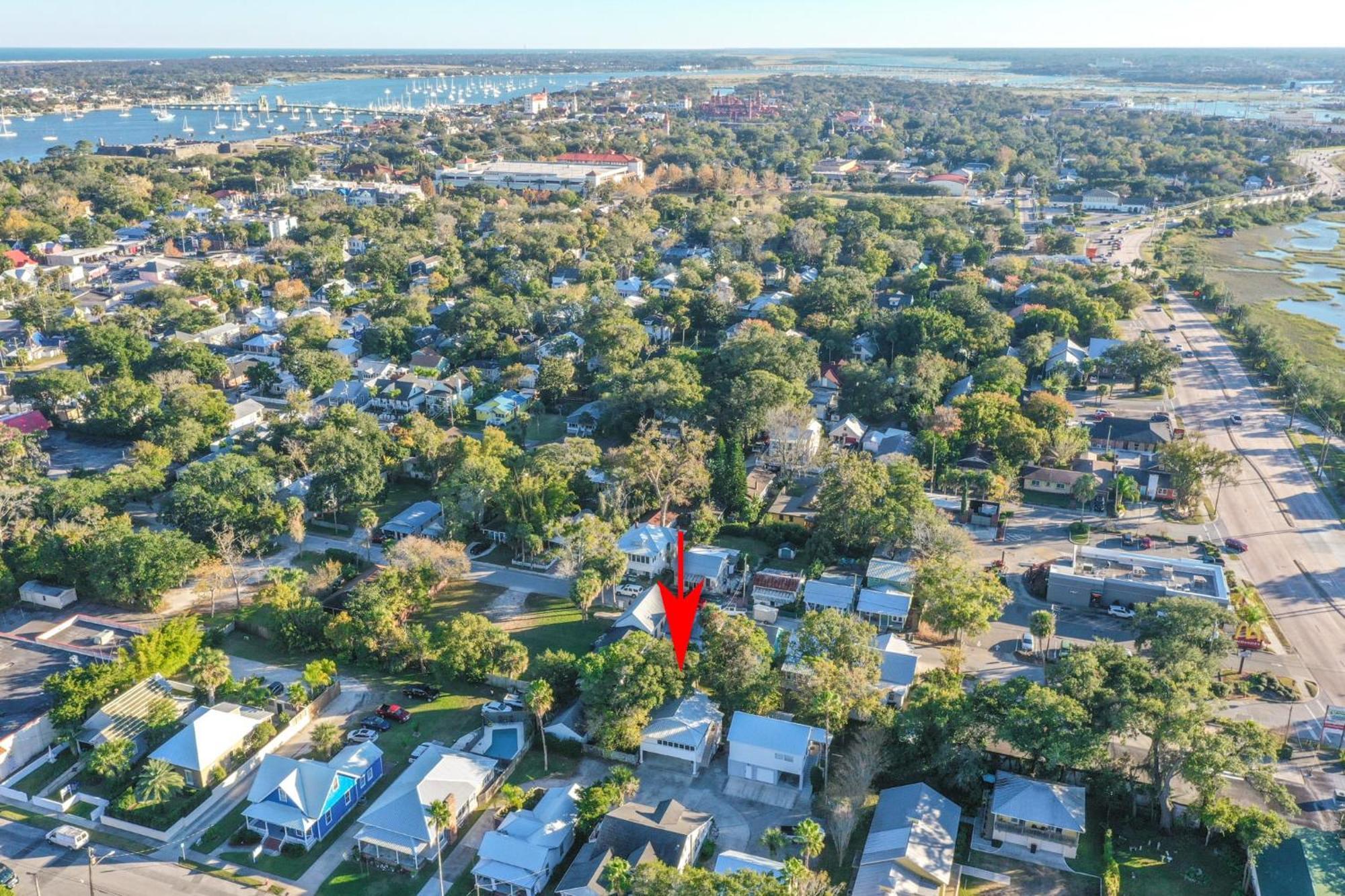Private Uptown Flat - Walk To Nights Of Lights! Apartment St. Augustine Exterior photo
